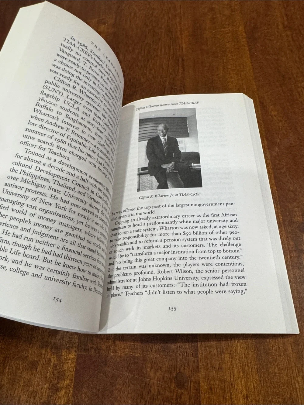 The Leadership Moment by Michael Useem - nine true stories of triumph & disaster